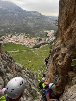 Vía Ferrata Al Manzur en la Serrezuela de Bedmar