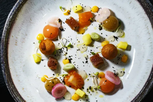 Menú degustación homenaje al AOVE Restaurante Alfonso X