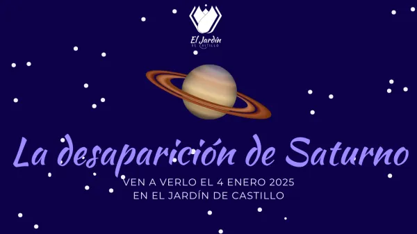 Occultation of Saturn by the Moon: astroturismo in the Sierra Sur of Jaén