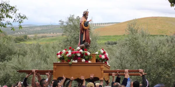 Romería dedicada a San Marcos en Toya